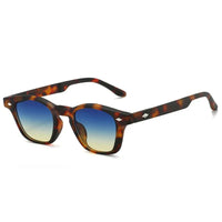 Leopardo / Azul Degradê